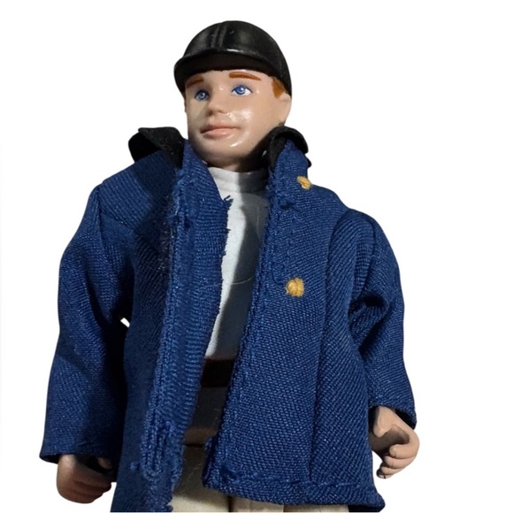 Fisher-Price Other - Dollhouse Equestrian Male Figure
W/ Removable Jacket